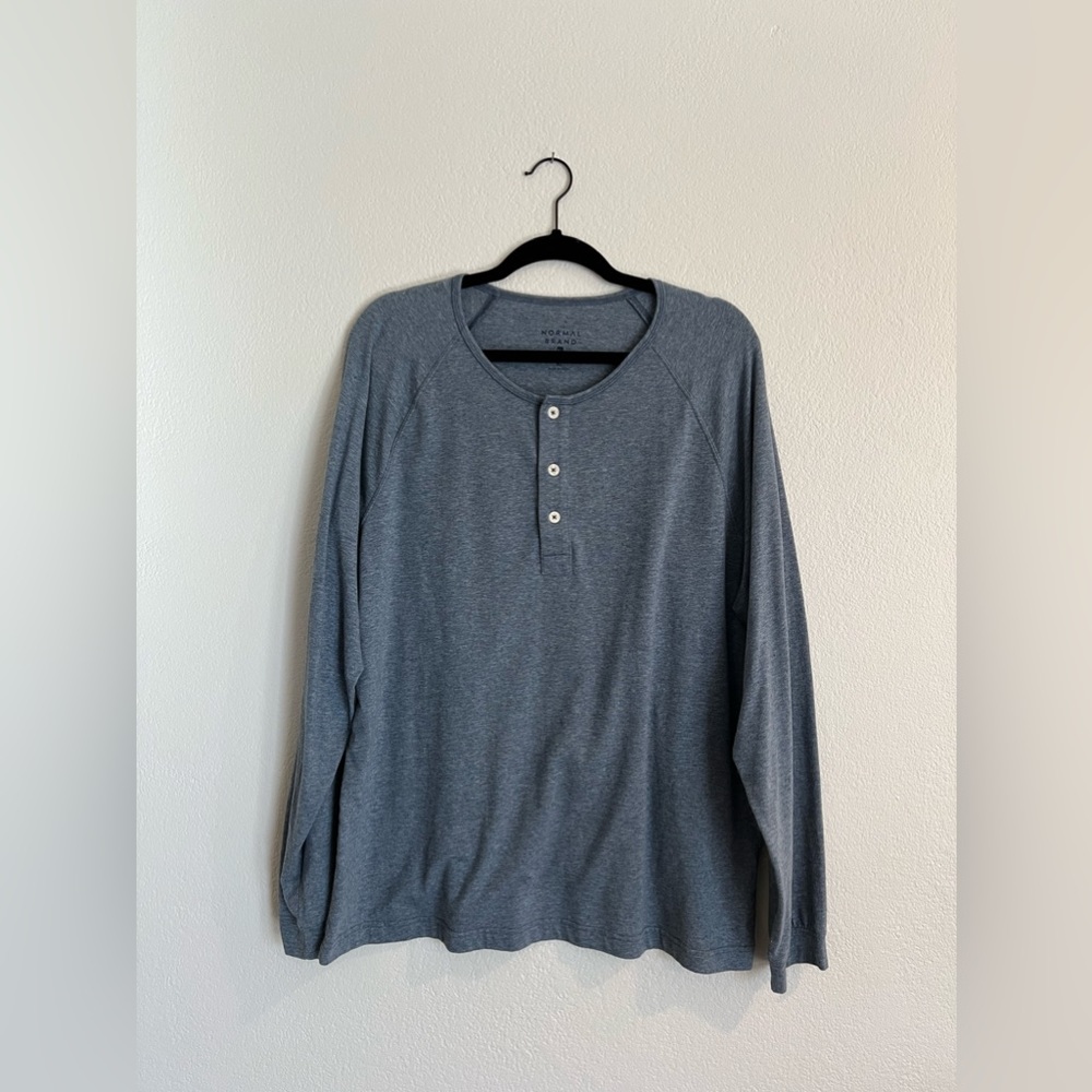 Normal Brand | Henley | Blue | XL